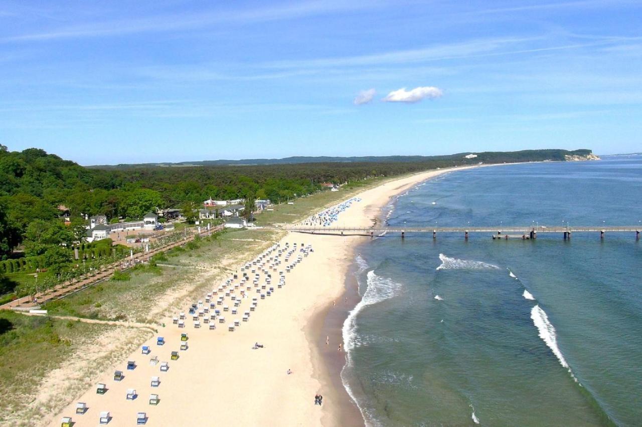 Strandnah, Balkon, Ahoi Erlebnisbad In Sellin Gratis - Strandresidenz Brandenburg Fewo 08 Goehren  Buitenkant foto