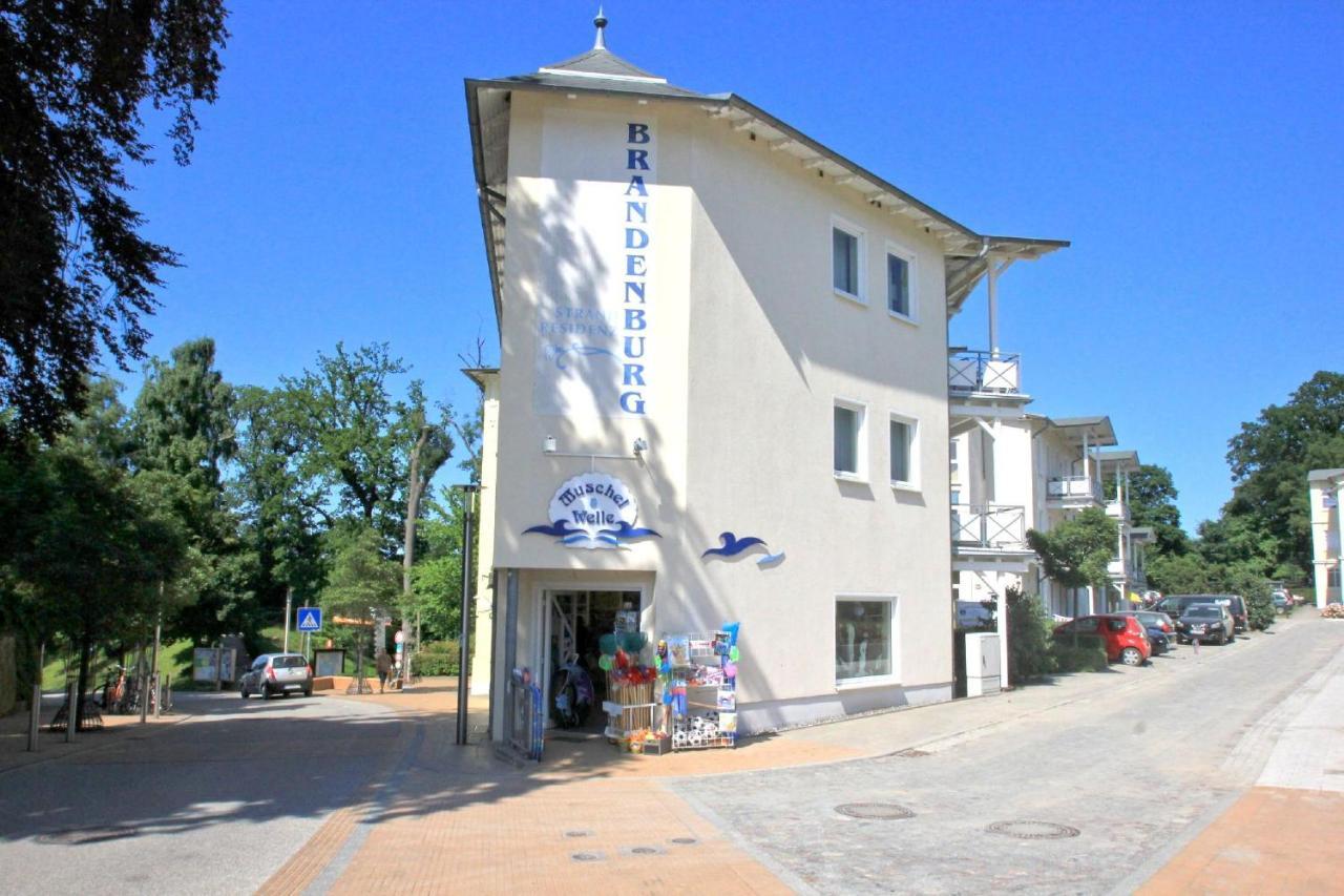 Strandnah, Balkon, Ahoi Erlebnisbad In Sellin Gratis - Strandresidenz Brandenburg Fewo 08 Goehren  Buitenkant foto